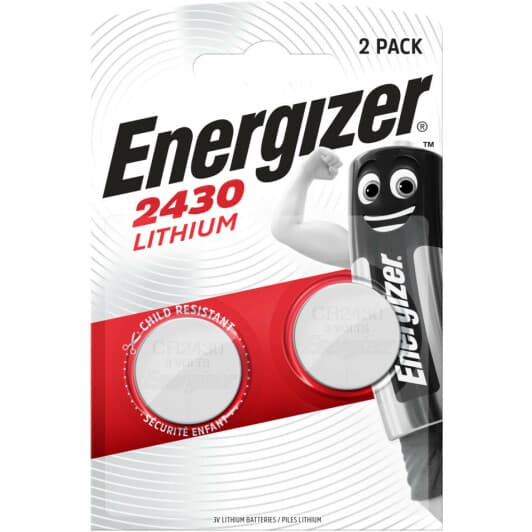 Батарейка Energizer CR2430 CR2430 3 V 2 шт