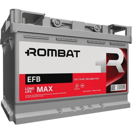 Акумулятор Rombat 6 CT-70-R EFB F370