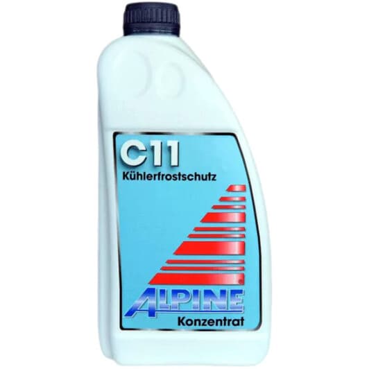Alpine G11 синий 1 л (1145b1) концентрат антифриза