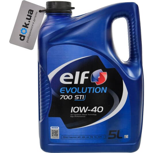 Elf Evolution 700 STI 10W-40 (5 л) моторное масло