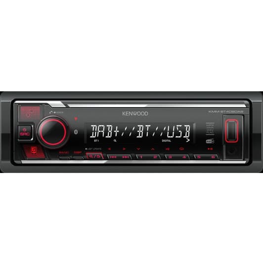 Магнітола Kenwood KMM-BT408DAB