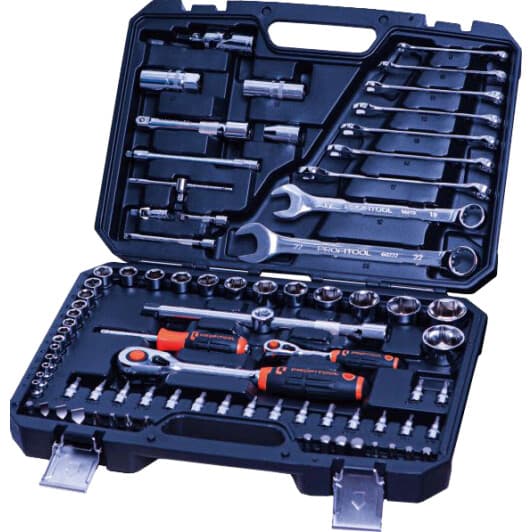 Profitool 0X2M131BC82 набор инструментов 1/2", 1/4" 82 ед.
