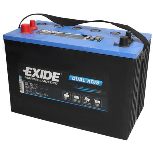 Тяговый аккумулятор Exide Marine & Leisure EP900 100 Ач 12 В