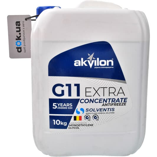 Akvilon Extra G11 синий 10 л (AKV10C) концентрат антифриза