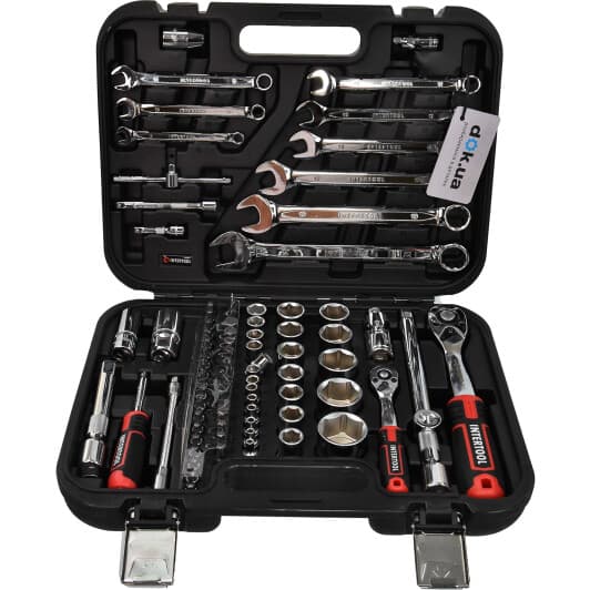 Intertool Storm ET-8082 набор инструментов 1/2", 1/4" 82 ед.