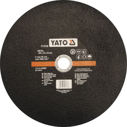 Круг відрізний Yato YT-6136 350 мм