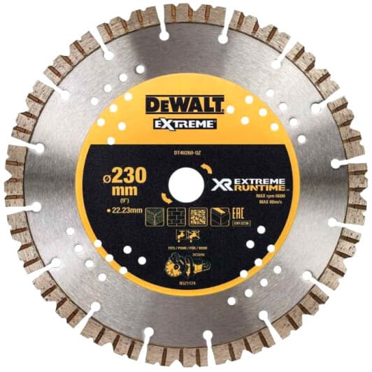 Круг відрізний DeWALT Extreme DT40260 230 мм