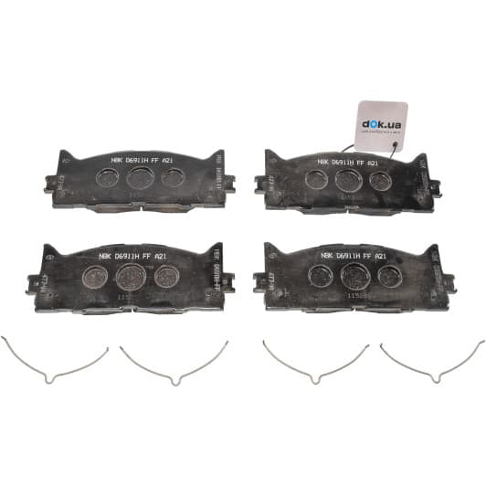 0446507010 Toyota / Lexus / Daihatsu Гальмівні колодки