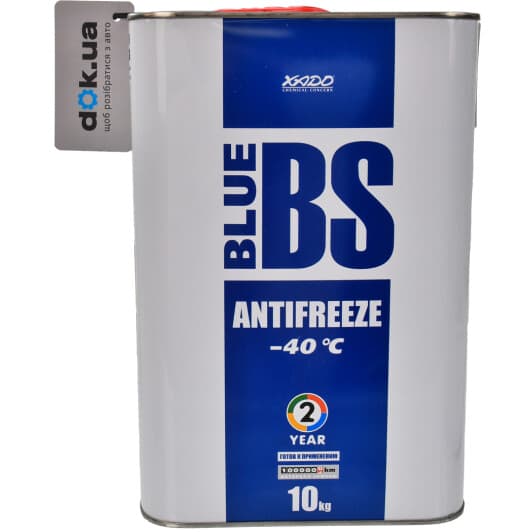 Xado Blue BS синий -40 °C готовый антифриз