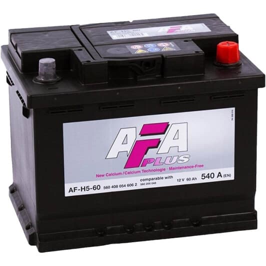 Аккумулятор Afa 6 CT-60-R 560408054