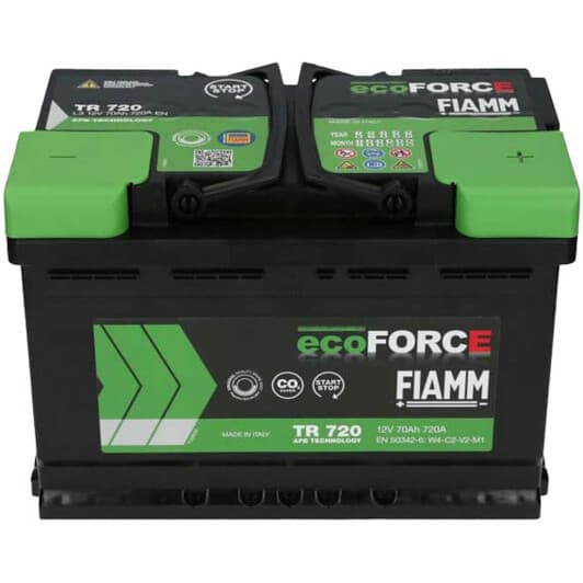 Аккумулятор Fiamm 6 CT-70-R Eco Force 7906402