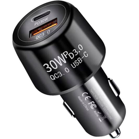 Usb зарядка в авто XoKo CQC-220-BK