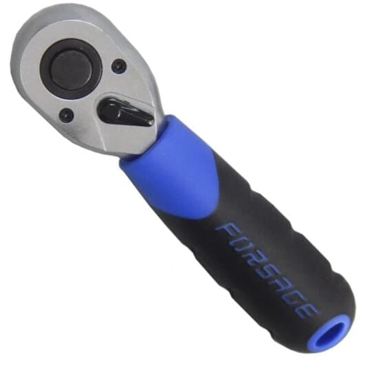 Тріскачка Forsage F-802319 3/8" 72 зубця 135 мм