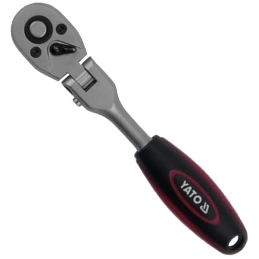 Трещотка Yato YT-0327 с шарниром 1/2" 72 зубца 290 мм