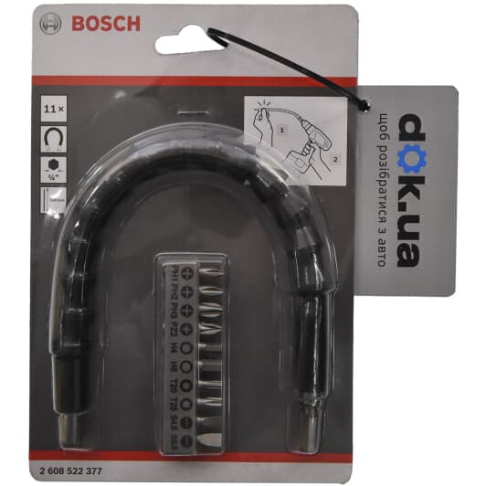 Набір бит Bosch 2608522377 10 шт.