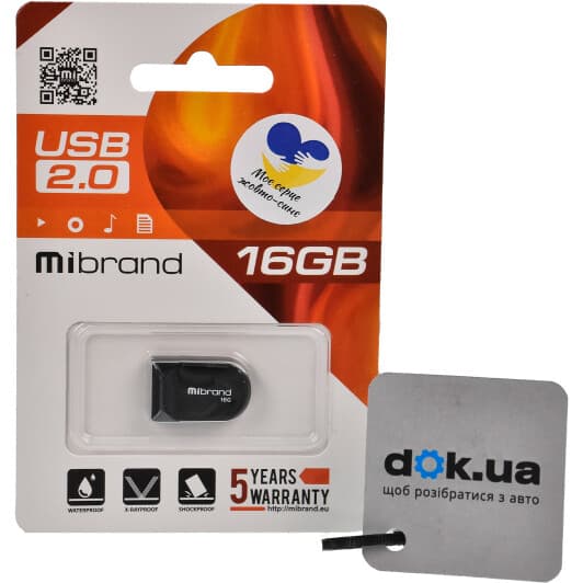 Флешка Mibrand Scorpio 16 ГБ