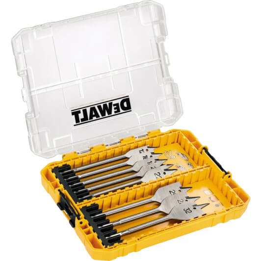 Набір свердл DeWALT перових по дереву DT70750 12-32 мм 8 шт.