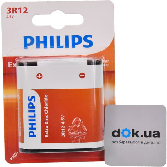 Батарейка Philips LongLife 3R12L1B10 3R12 4,5 V 1 шт