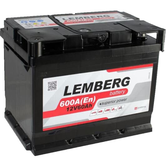 Аккумулятор Lemberg 6 CT-60-L LB60-1