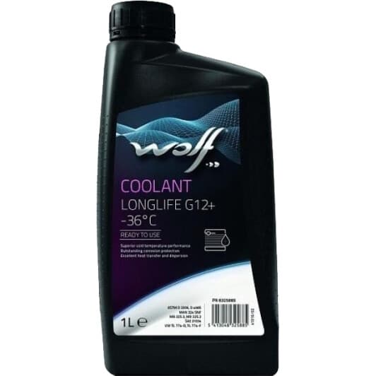 Wolf Coolant Longlife G12+ червоний -36 °C готовий антифриз