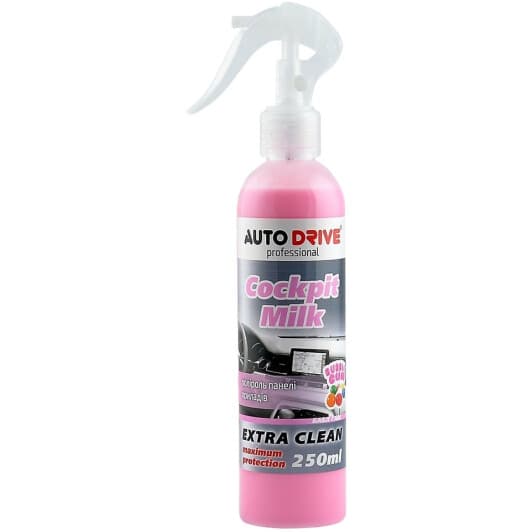Полироль для салона Auto Drive Professional Cockpit Milk bubble gum 250 мл