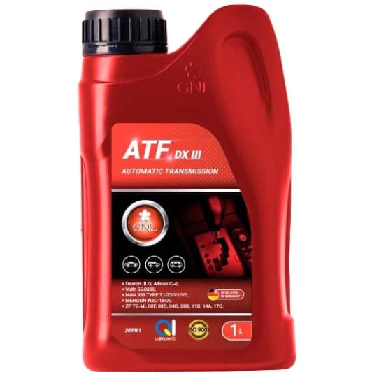 Трансмісійна олива GNL ATF DX III синтетична