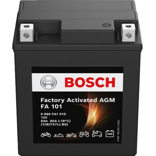Акумулятор Bosch 6 CT-6-R Factory Activated AGM 0986FA1010