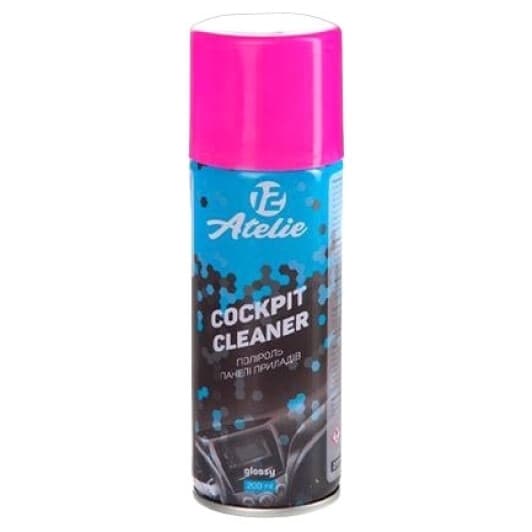 Полироль для салона 12 Atelie Cockpit Cleaner bubble gum 200 мл