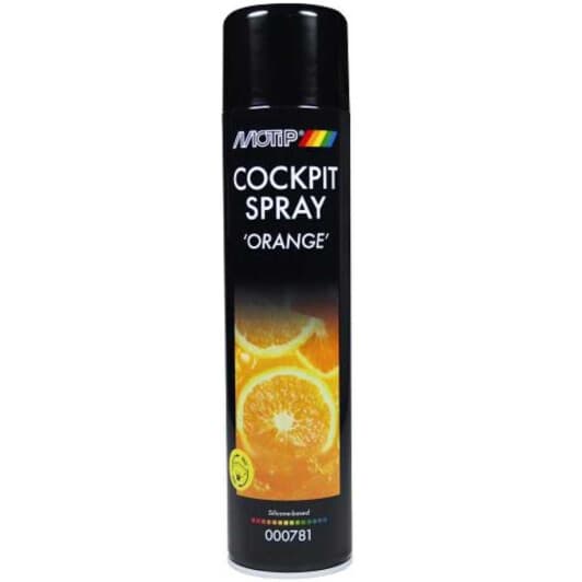 Очиститель салона Motip Cockpit Spray апельсин 600 мл (000781)