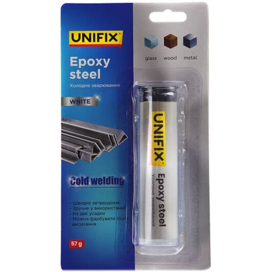 Холодная сварка UNIFIX Epoxy-Steel White