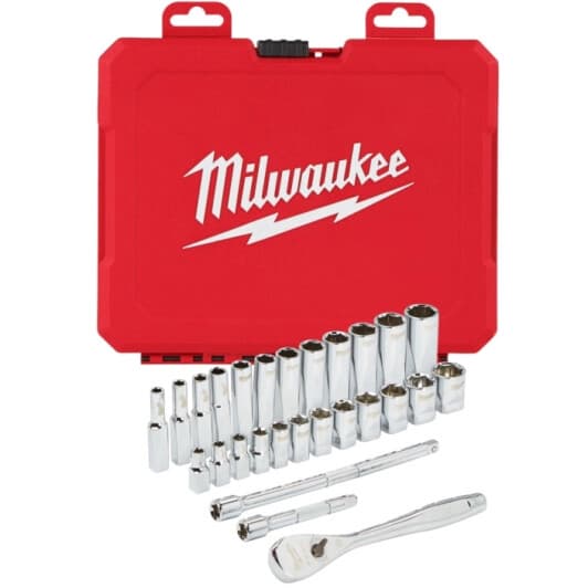 Набор торцевых головок Milwaukee 4932464943 1/4" (28 пр.)