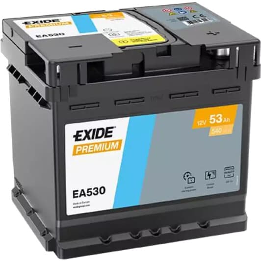 Аккумулятор Exide 6 CT-53-R Premium EA530