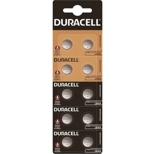 Батарейка Duracell 6807081 LR44 1,5 V 10 шт