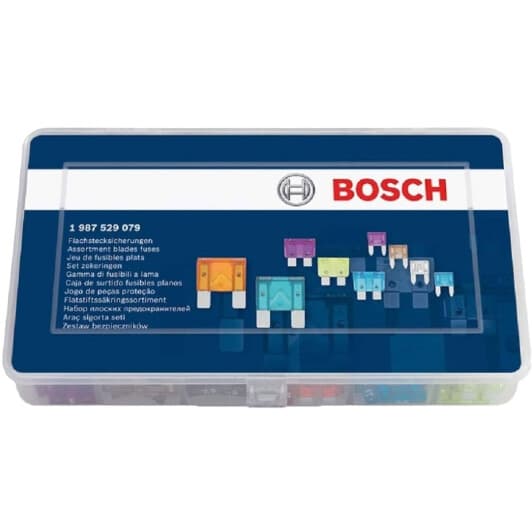 Набір запобіжників Bosch 1987529079 FN FT FX maxi (mega) + midi (normal) + mini 251 шт.