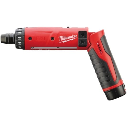Электроотвертка Milwaukee M4 D-202B (2 аккумулятора + ЗУ + чехол)