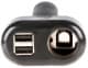 Разветвитель прикуривателя с USB Alca 2 в 1 + 2 USB 510100