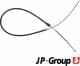 1170306000 JP Group Трос ручного тормоза