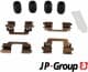 1464003610 JP Group Компоненти дискових гальмівних колодок
