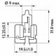 Автолампа Philips Standard H2 X511 70 W 13311C1
