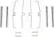 1 987 474 092 Bosch Компоненти дискових гальмівних колодок