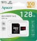 Карта пам’яті Apacer microSDXC 128 ГБ з SD-адаптером AP128GMCSX10UB-R