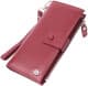 Клатч ST Leather 22535 без логотипа авто колір бордовий