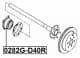0282GD40R Febest Підшипник ступиці колеса