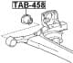TAB-458 Febest Сайлентблок балки
