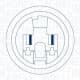 350103851000 Magneti Marelli Стеклоподъемник