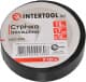 Изолента Intertool it0016 черная ПВХ 17 мм x 15 м