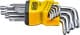 Набор ключей TORX Сила 202510 T10-T50 9 шт