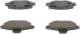 0 986 460 968 Bosch Тормозные колодки для Fiat Cinquecento