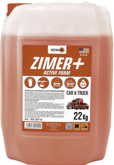 Концентрат автошампуня Nowax Zimer+ Active Foam (22 л)