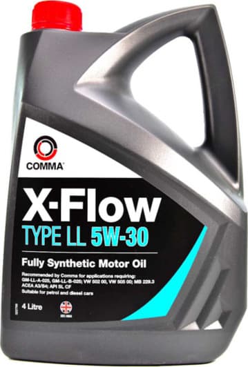 Comma X-Flow Type LL 5W-30 (4 л) моторное масло
